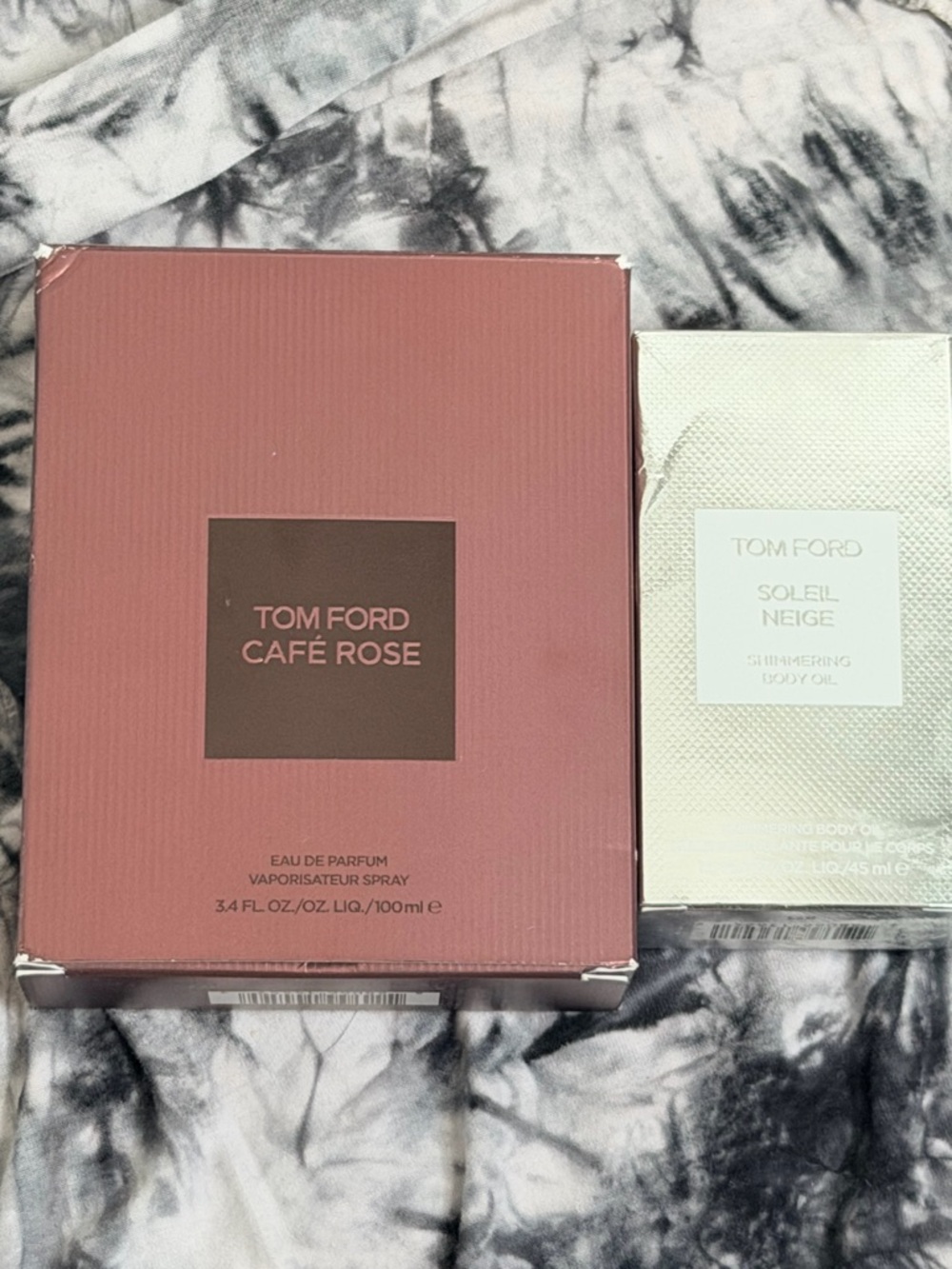 Tom Ford Café Rose & Soleil Neige *BOX ONLY*